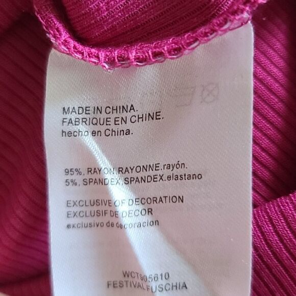 Women's Long Sleeve Bebe Top - XL - NWT - Picture 7 of 7